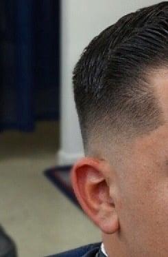 Fresh fade lookin good in the Neighborhood!