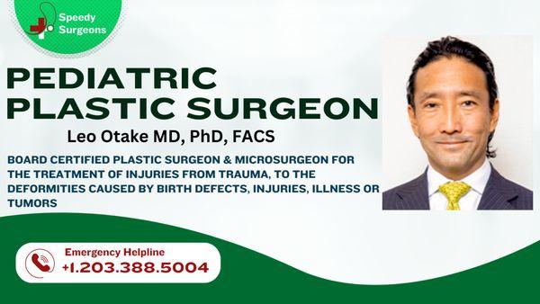 Leo Otake MD, PhD, FACS
Plastic Surgeon | Reconstructive Microsurgeon
www.otakemd.com