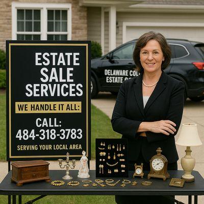 Delaware county estate sales