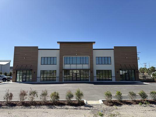 Engineering services for facade improvements to existing metal building warehouse.