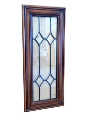 Glass kitchen panel design