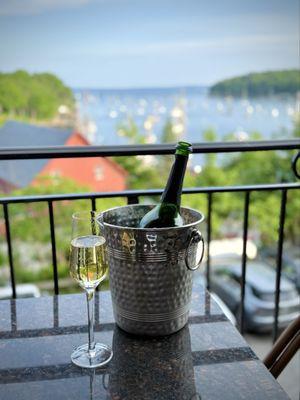 Decent champagne and not overpriced