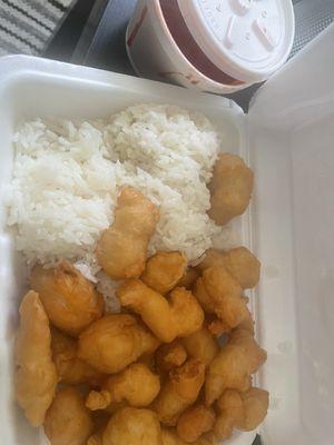 Sweet and sour chicken