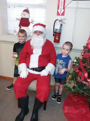 Santa's visit 2018