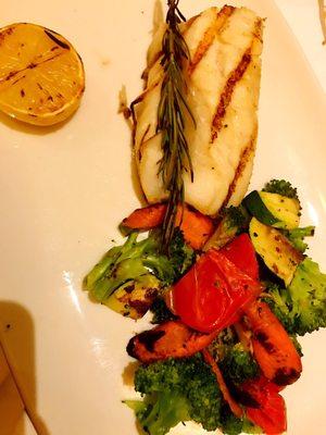 grilled cod