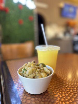 Side - Breakfast Potatoes add the cheese and green onions'