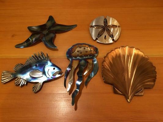 Steel wall art by Steel Knight Designs in Eugene.