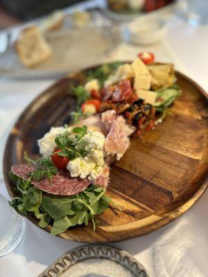 Meat and cheese board