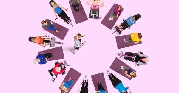 The Curves workout combines Strength Training with cardio activity and stretching - all in just 30 minutes!