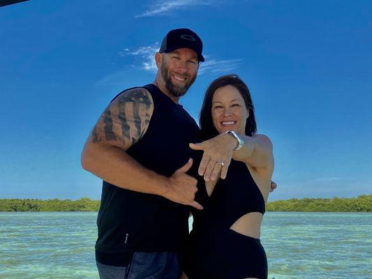 She said yes. Thanks Paradise Boat Rental
