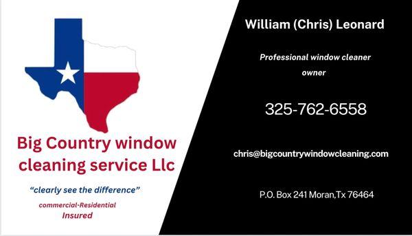 Big Country Window Cleaning Service