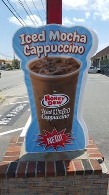 Try our New Iced Mocha Cappuccino!