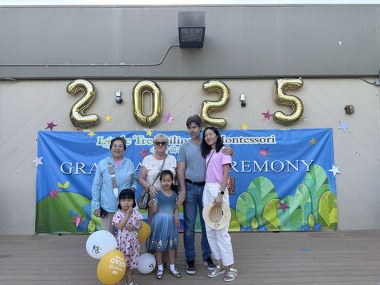 Little tree graduation ceremony, 2025