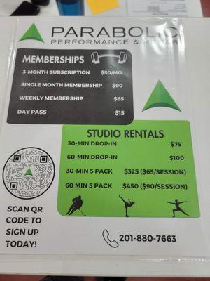 new pricing as of 9/1/23