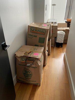 the state I received my boxes a few days later. I had no words.