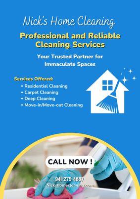 Nick's Home Cleaning