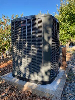 Trane 17 seer 2 stage condenser