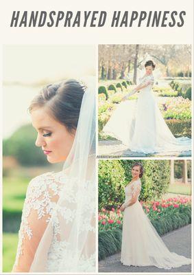 Check out our awesome client in her bridal shoot!