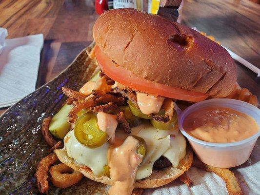 Bama jalepeno burger