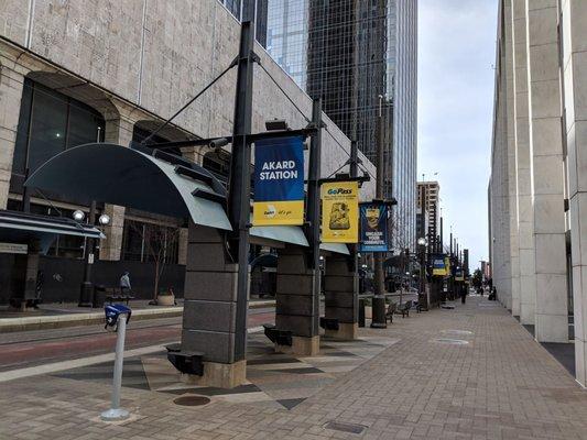 Akard Street DART Station