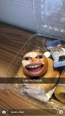 Moldy fruit served by sardi's