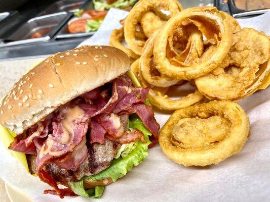 Olympic Flame Burgers