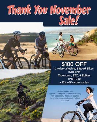 As a huge thank you to our amazing customers, we're giving you a full month of savings!