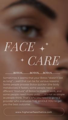 We offer Botox and Dysport as our neurotoxins. Both give incredible results.