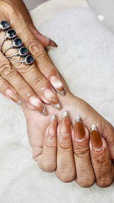 Nails and lashes by Ashley