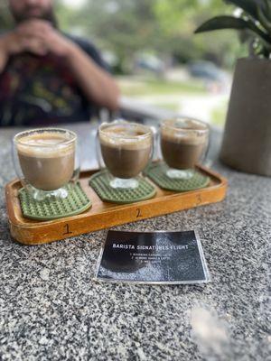 Barista Signature Flight