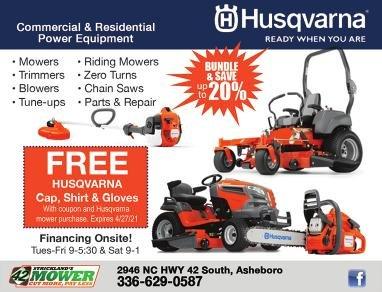 Strickland's 42 Mower Sales & Service
