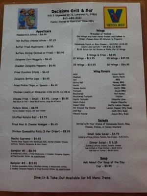 Decisions Grill & Bar
