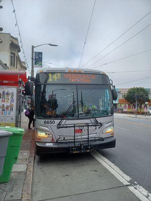 MUNI - 14R Mission Rapid