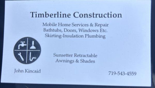 Timberline Construction Mobile Home Repair