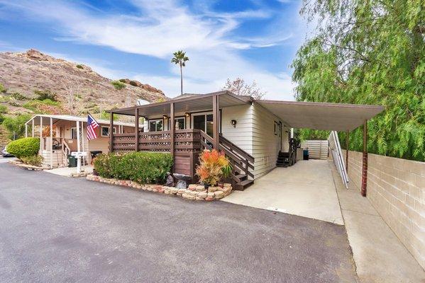 Beautiful Listing in Newbury Park in the Vallecito Mobile Home Park. #NewburyParkRealtor #ThousandOaksRealtor #ThousandOaks