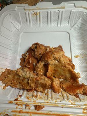 Compre un chile relleno y traer más huevo que otra cosa! $17 dólares tirados a la basura