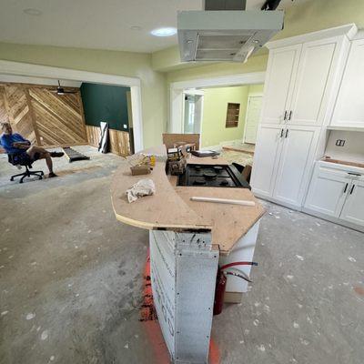 Stonecoat countertops