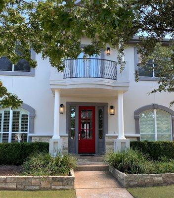 Amazing exterior transformation.