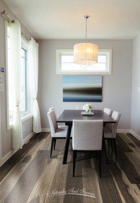 9" Waterproof Flooring Wine Barrel