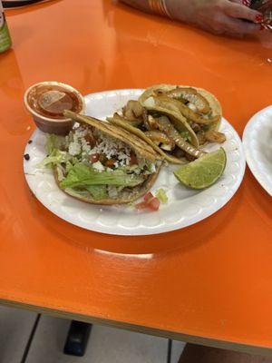 Street tacos and Gordita....pretty tasty!
