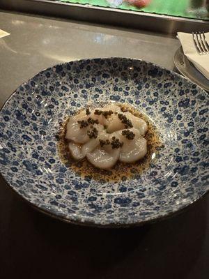 Scallop carpaccio