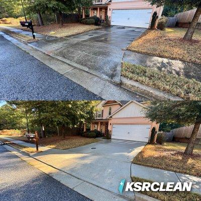 Driveway Pressure Washing in Coweta and Fayette County