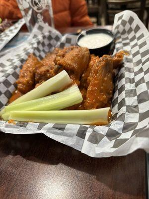 Hot garlic wings (my personal favorite )