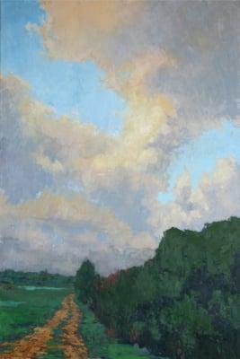 Rising Clouds - oil on linen