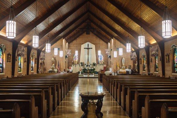 Saint Bridget Catholic Church, Interior