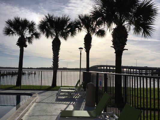 When you are quilting but need a break this shop is only a block away from the St. John's river in Palatka.