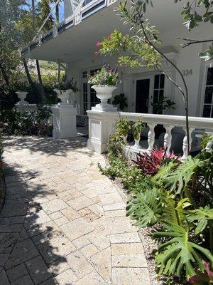 Entrance to building