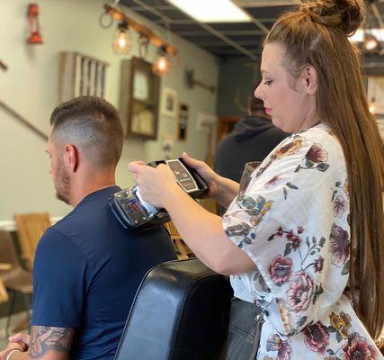 Jennings Barber Station