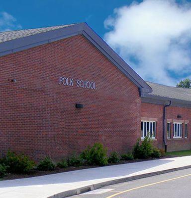 This is the exterior of the welcoming school