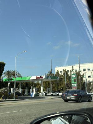 This is not a shell gas station.